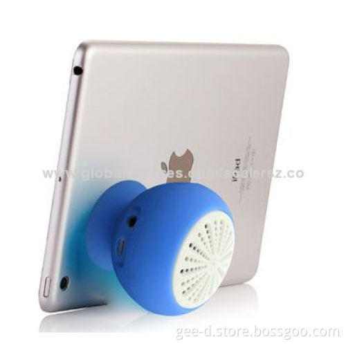 Mini Bluetooth speaker with phone handsfree, for tablet and phone bracket